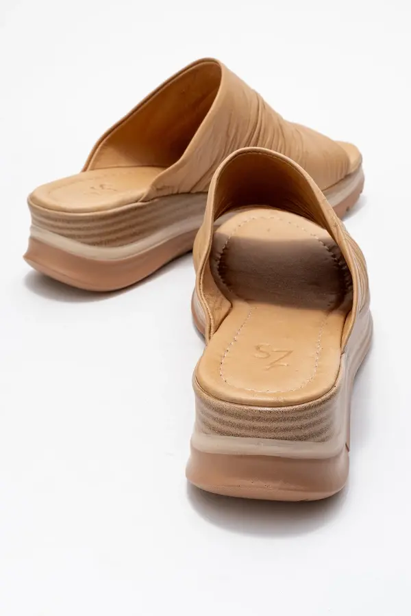 Zeyn 4095 Karamel Kadın Terlik - 3