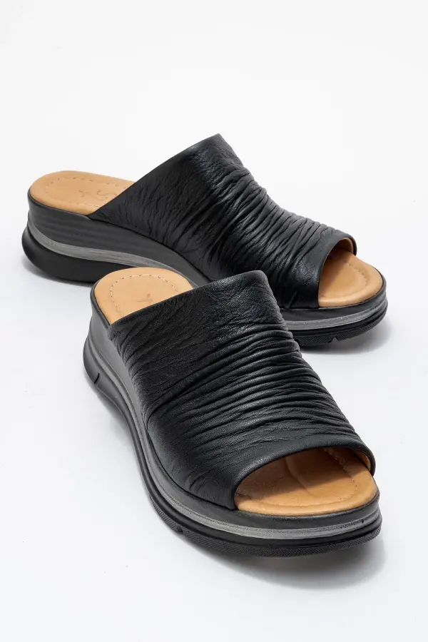 Zeyn 4095 Siyah Kadın Terlik - 2