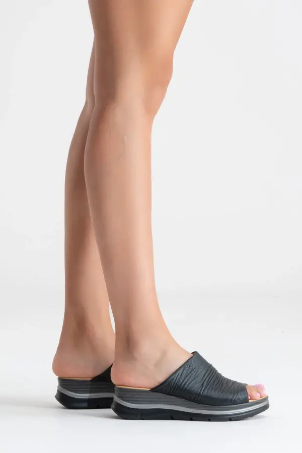 Zeyn 4095 Siyah Kadın Terlik - 7