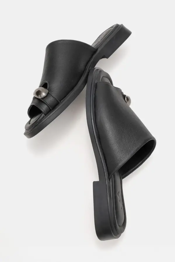 Zeyn 4099 Siyah Kadın Terlik - 5