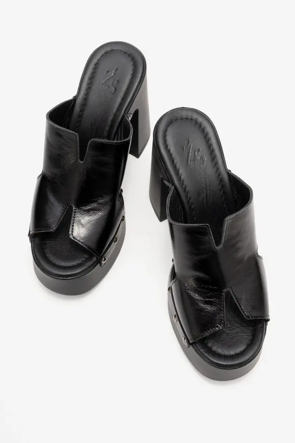 Zeyn 4129 Siyah Kadın Terlik - 4