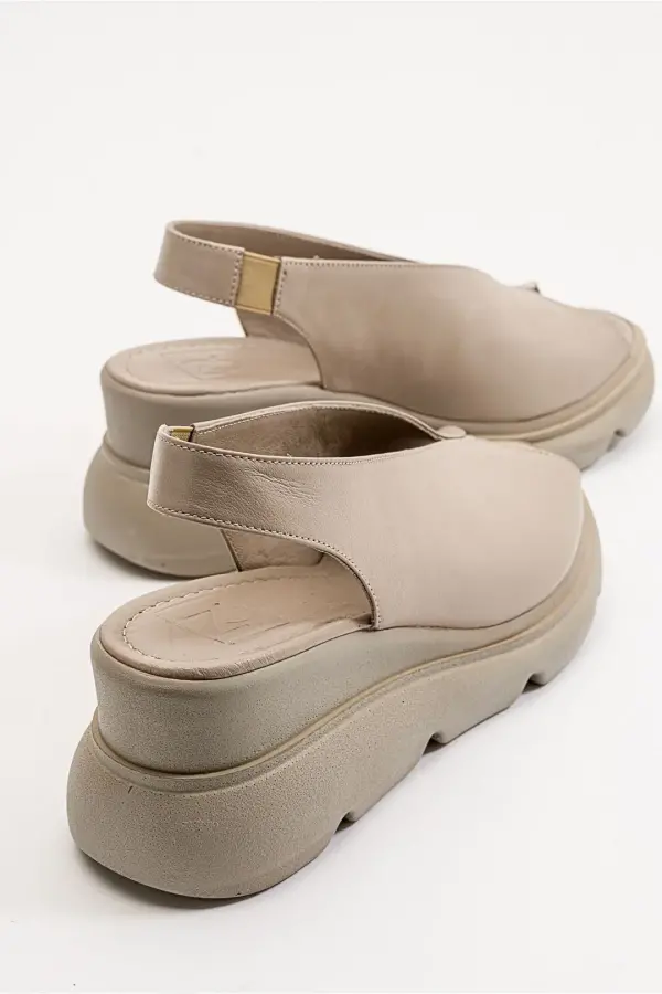 Zeyn 7672 Gri Kadın Sandalet - 7