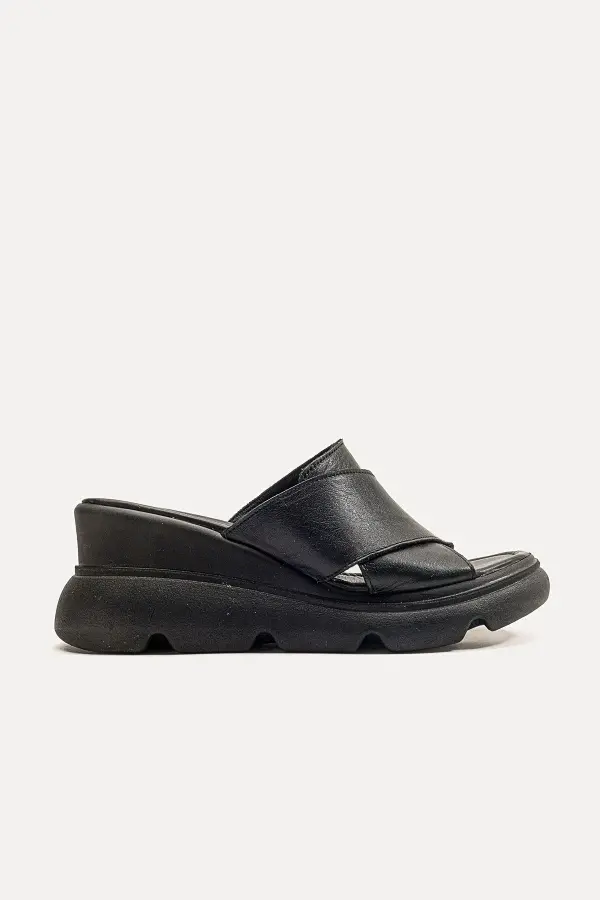 Zeyn 7673 Siyah Kadın Terlik - 5