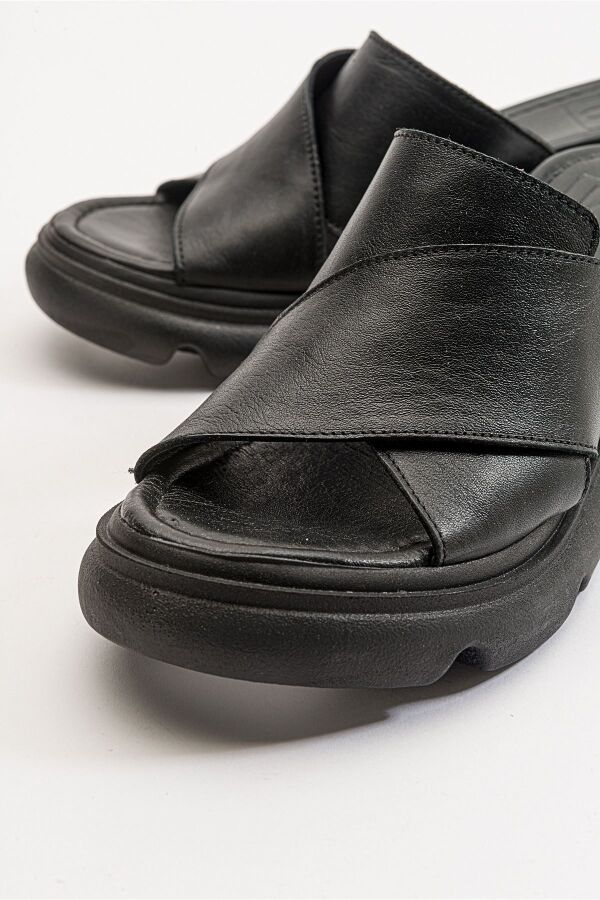 Zeyn 7673 Siyah Kadın Terlik - 6