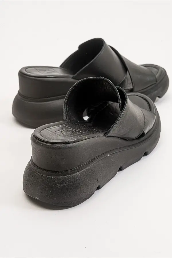 Zeyn 7673 Siyah Kadın Terlik - 7