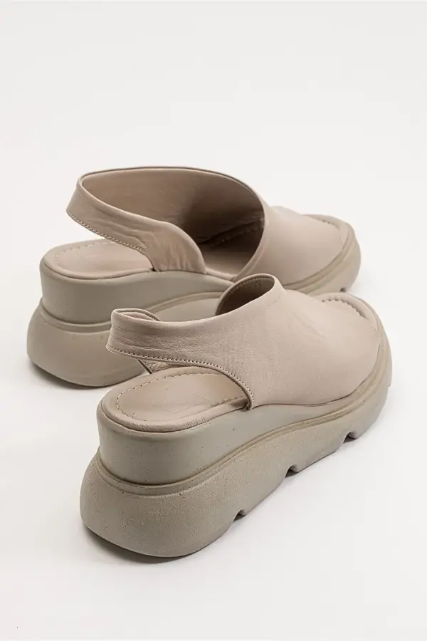 Zeyn 7712 Gri Kadın Sandalet - 8