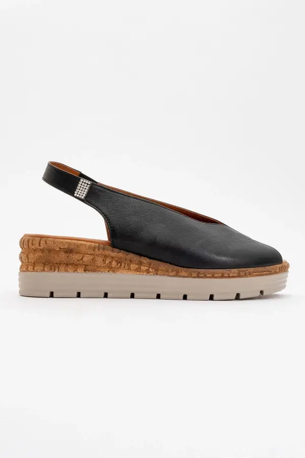 Zeyn 8094 Siyah Kadın Sandalet - 3