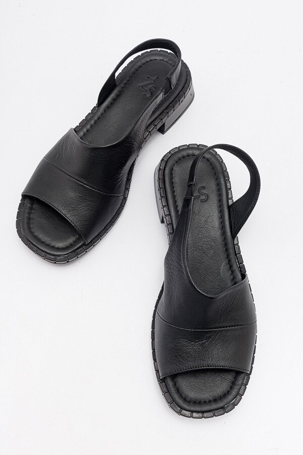 Zeyn 7991 Siyah Kadın Sandalet - 6