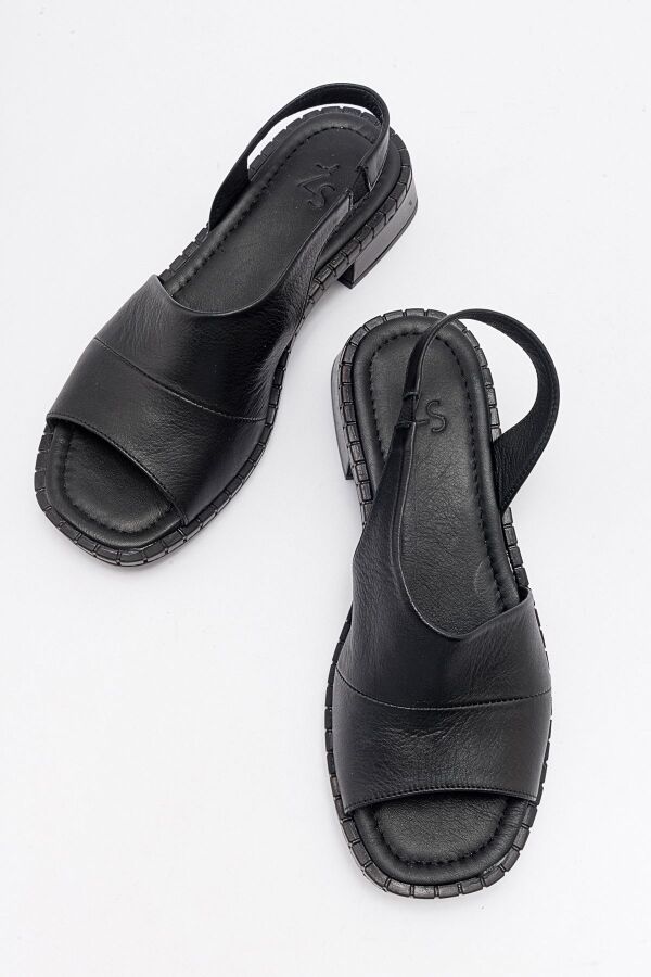 Zeyn 7991 Siyah Kadın Sandalet - 6