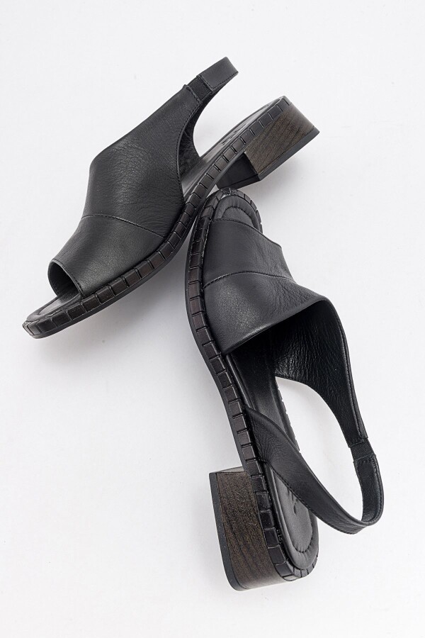 Zeyn 7991 Siyah Kadın Sandalet - 7