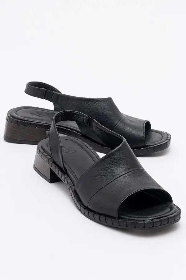 Zeyn 7991 Siyah Kadın Sandalet - 8