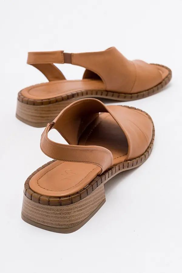 Zeyn 7991 Taba Kadın Sandalet - 5