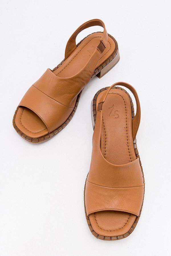 Zeyn 7991 Taba Kadın Sandalet - 6