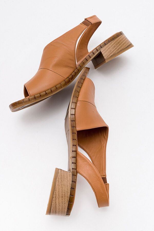 Zeyn 7991 Taba Kadın Sandalet - 7