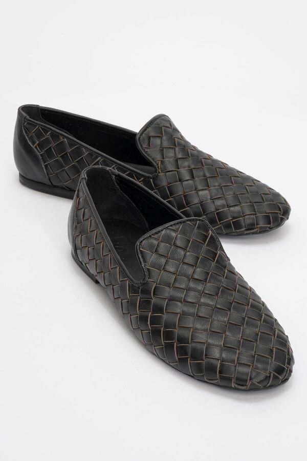 Zeyn 8092 Siyah Kadın Babet - 7