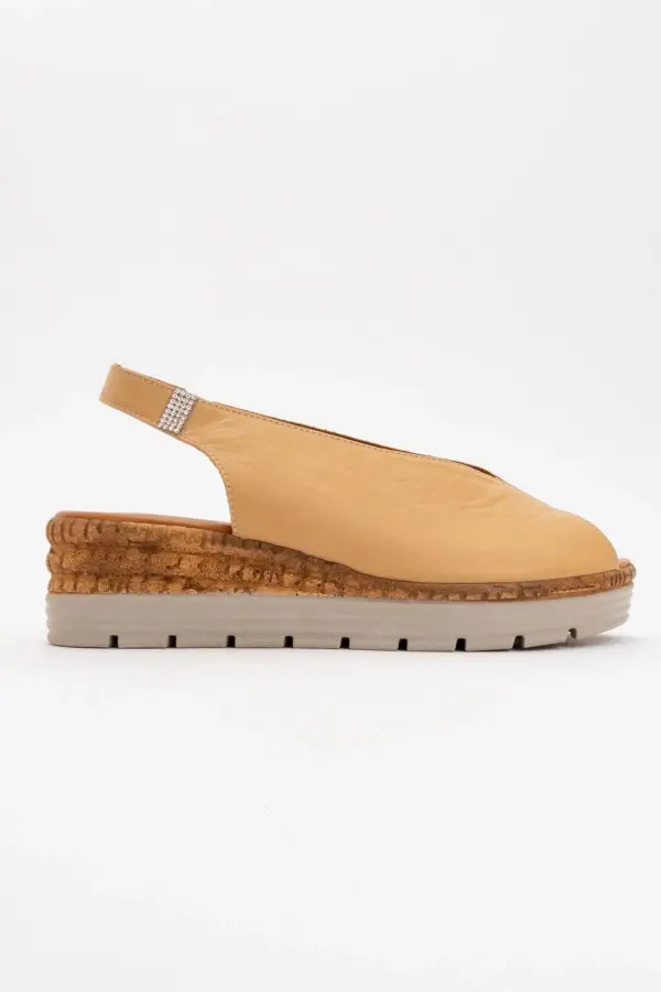 Zeyn 8094 Karamel Kadın Sandalet - 3