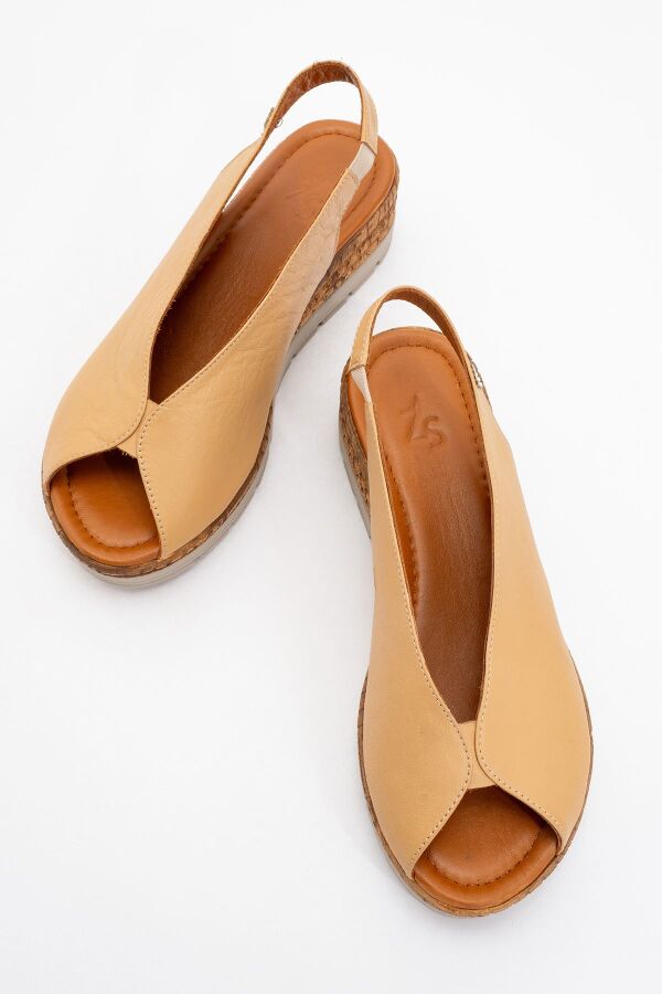 Zeyn 8094 Karamel Kadın Sandalet - 5