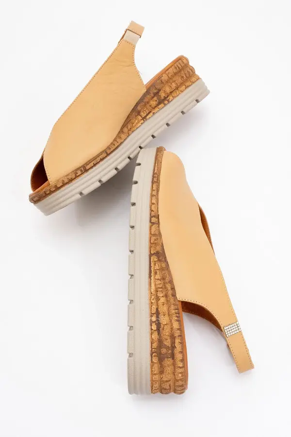 Zeyn 8094 Karamel Kadın Sandalet - 6