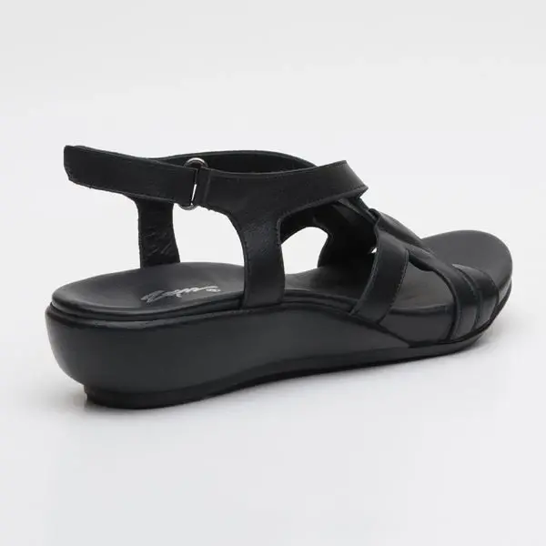 Zeyn 9037 Siyah Kadın Sandalet - 2