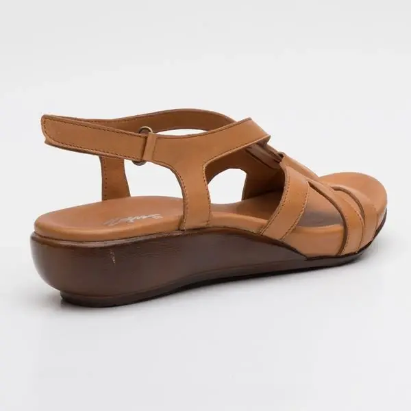 Zeyn 9037 Taba Kadın Sandalet - 2
